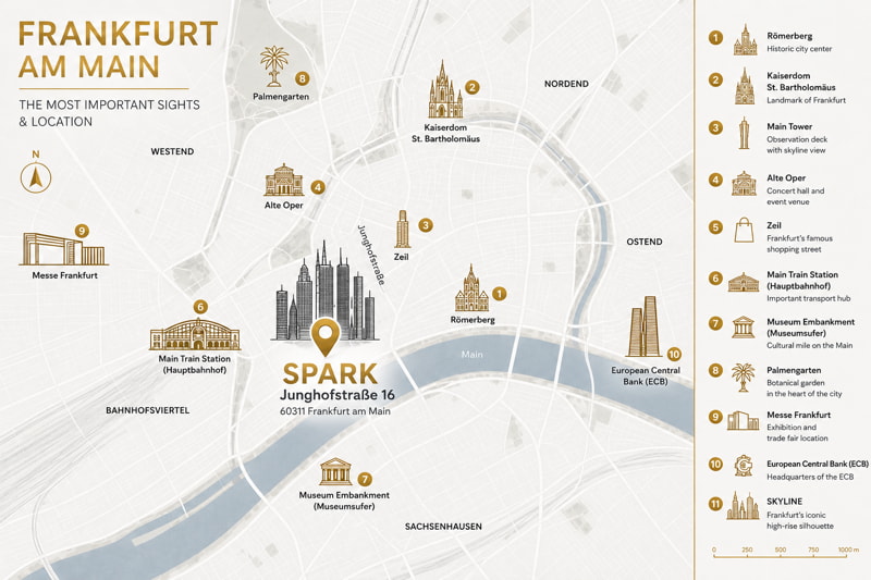 PDSFORUM 2026 Location Frankfurt-Map